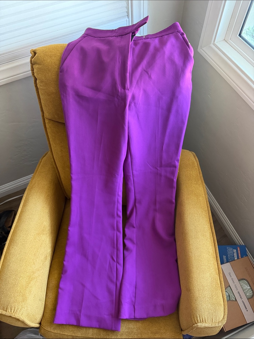 Purple Women's Dress Pants